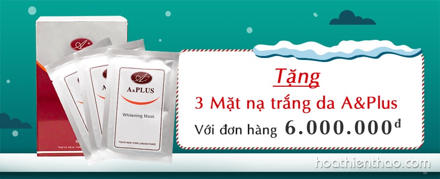 Mặt nạ dưỡng trắng Collagen A&Plus Whitening Mask A009