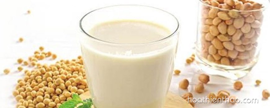 Sử dụng sữa đậu nành điều độ sẽ giúp bạn có làn da trắng