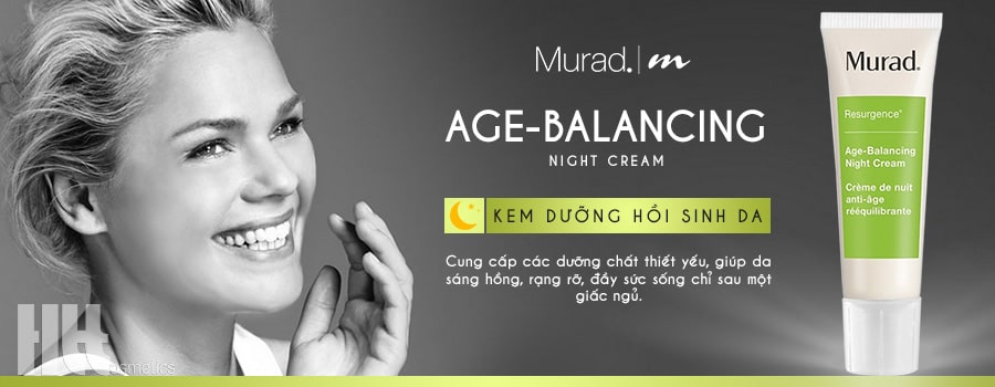 Kem chống lão hóa phục hồi da ban đêm Murad Age-Balancing Night Cream